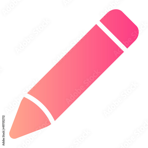 pencil gradient icon