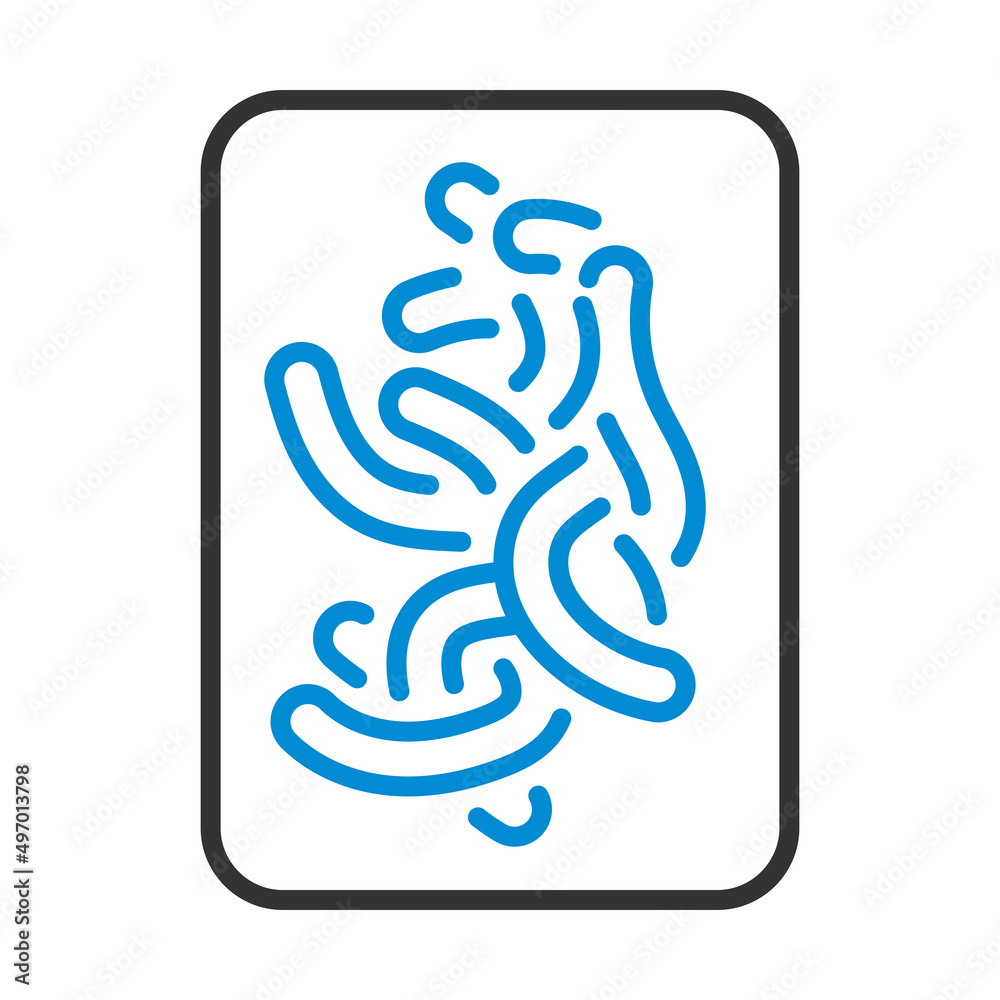 Obraz premium Icon Of Worm Container
