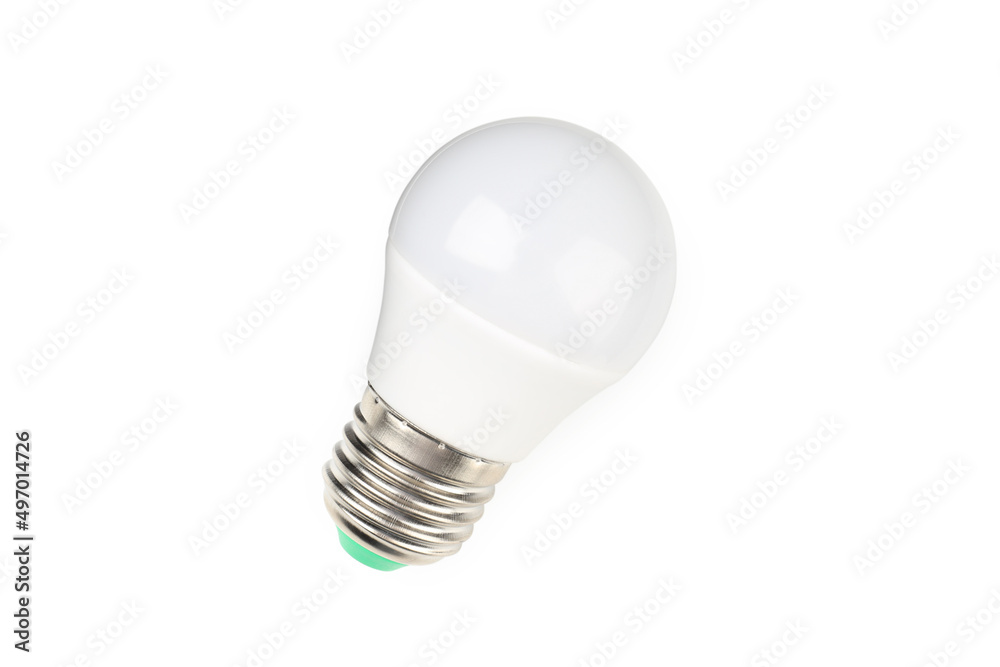 Energy saving bulb isolated on white background Energy saving bulb isolated on white background