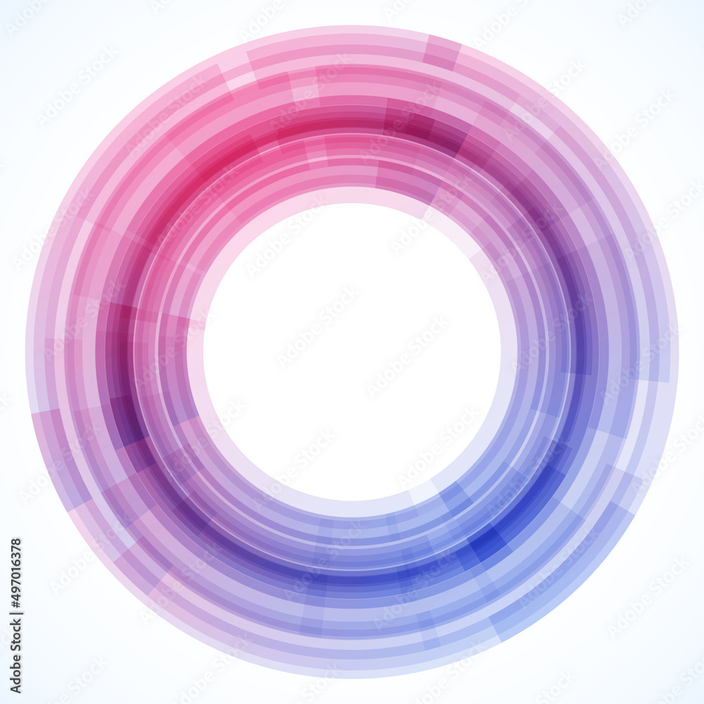 Geometric frame from circles, vector abstract background, wallpaper Geometric frame from circles, vector abstract background, wallpaper
