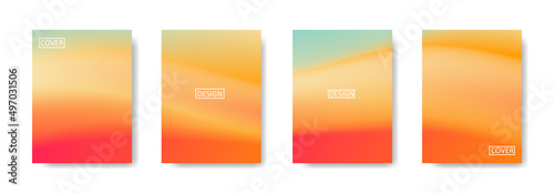 abstract gradation background for cover flyers, posters, wallpapers and others © mdpz art