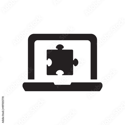 Online problem solving icon