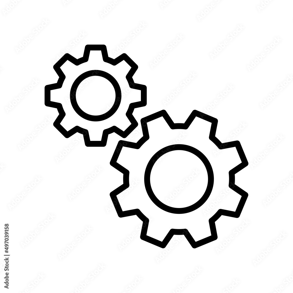 gear icon vector design template simple and clean gear icon vector design template simple and clean