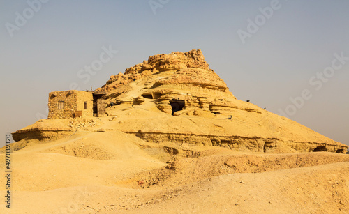 Mountain of the Dead in Siwa, Siwa Oasis, Egypt