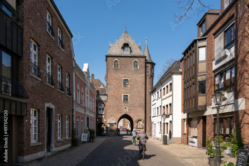 Kempen city in germany photo