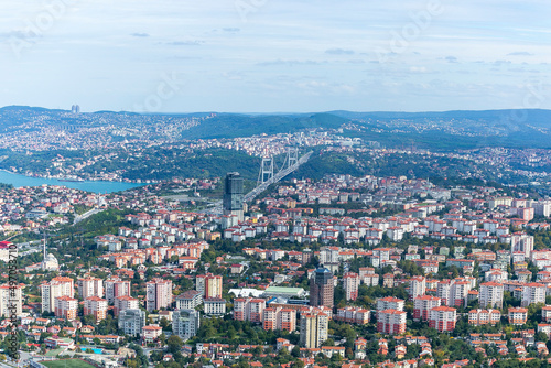 view of Istanbul city from the top of building © Birol