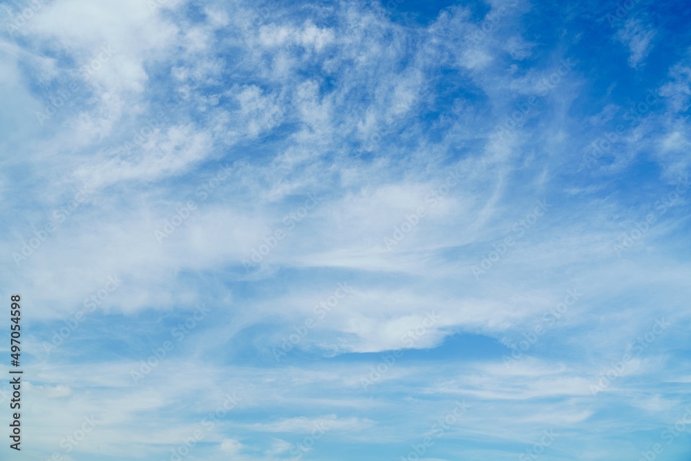 blue sky with cloud. Background sky gradient , Bright and enjoy your eye with the sky refreshing