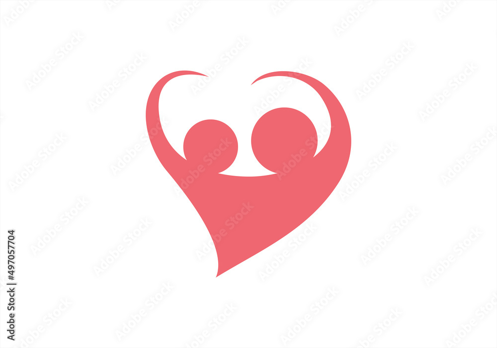 Health success people care logo and symbols template