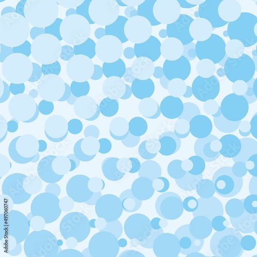Blue vector background with dots for desktop wallpaper