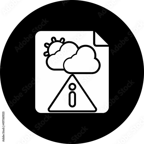 Wheather Alert Icon
