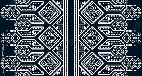 geometric vertical seamless pattern white abstract ethnic design Indigenous EP.69