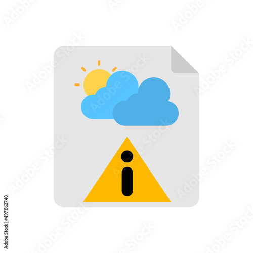 Wheather Alert Icon