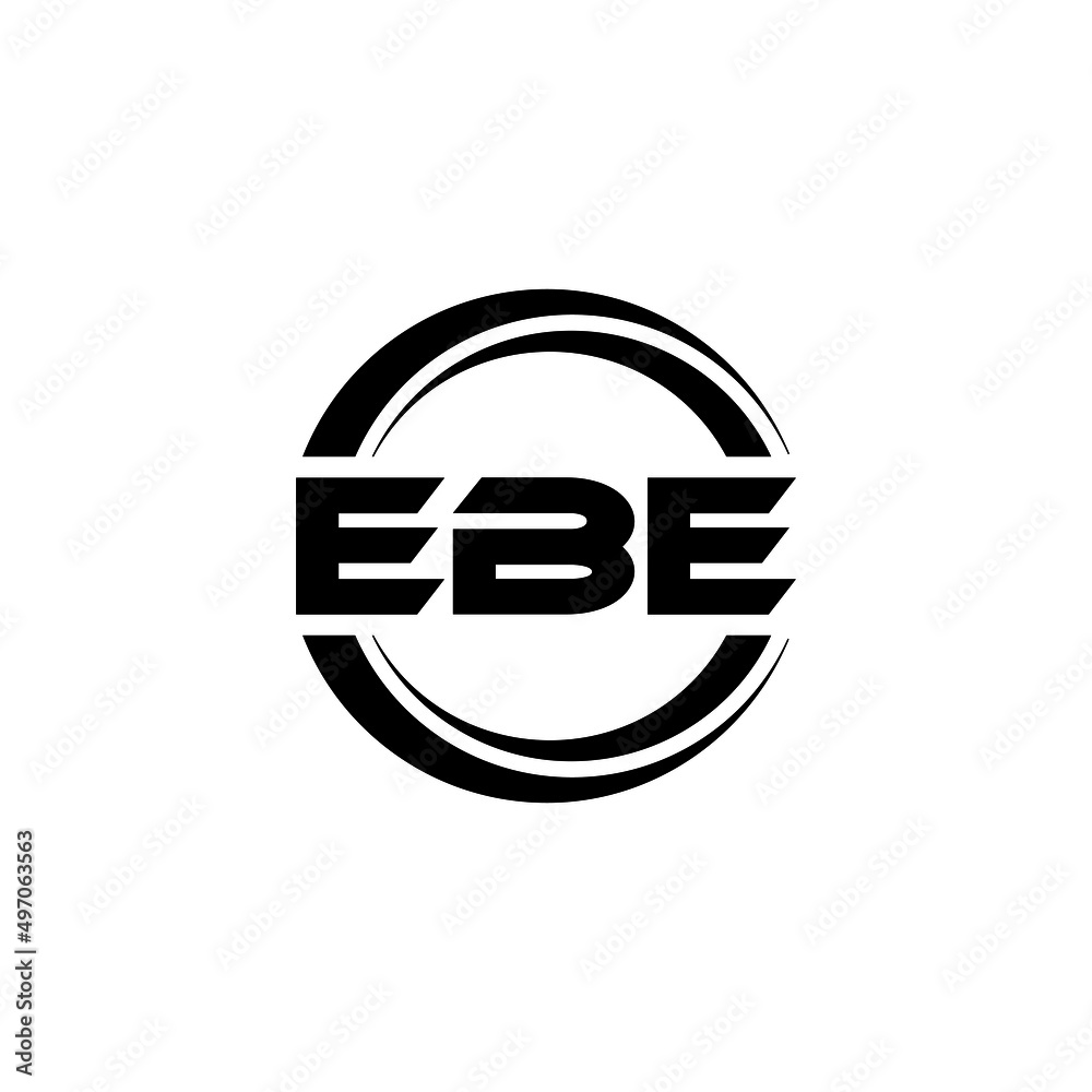 EBE letter logo design with white background in illustrator, vector logo modern alphabet font overlap style. calligraphy designs for logo, Poster, Invitation, etc. EBE letter logo design with white background in illustrator, vector logo modern alphabet font overlap style. calligraphy designs for logo, Poster, Invitation, etc.