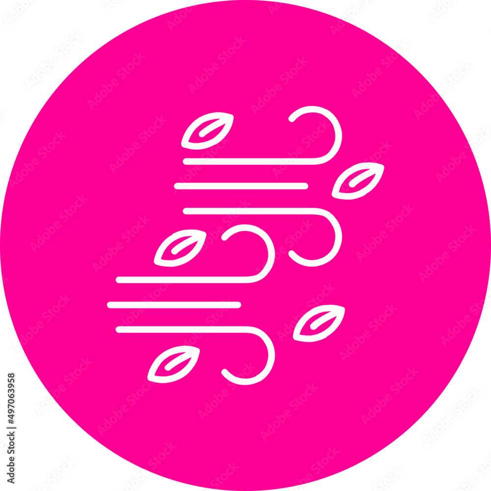 Fototapeta premium Wind Icon