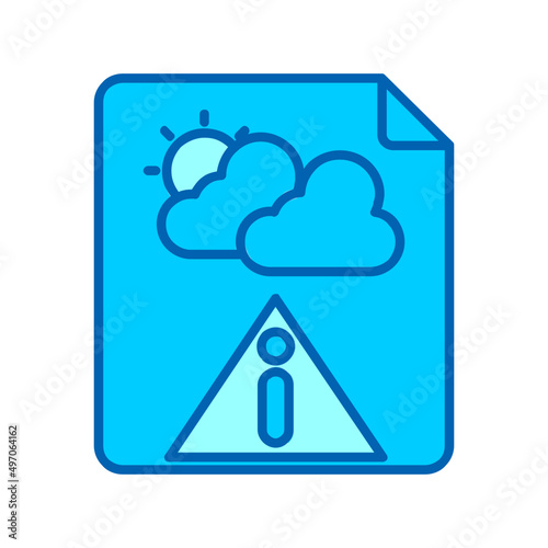Wheather Alert Icon