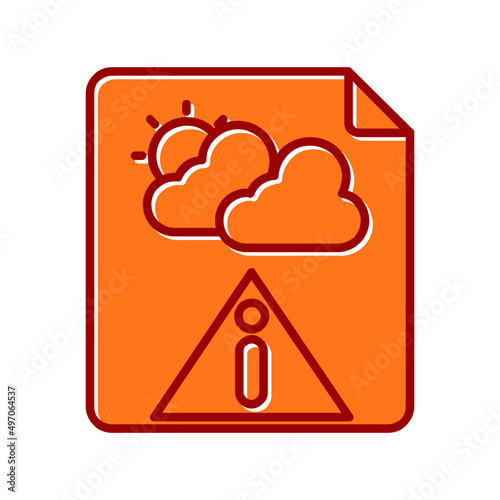 Wheather Alert Icon