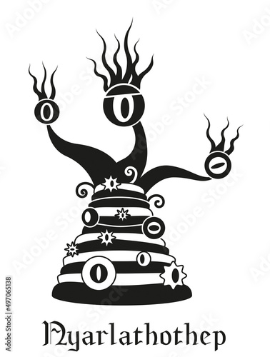 MONSTRE Lovecraft CTHULHU Nyarlathothep tas de crêpes grand ancien 4