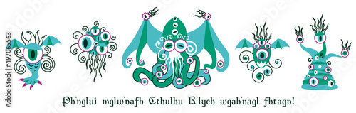 MONSTRES Lovecraft Team CTHULHU grands anciens 19