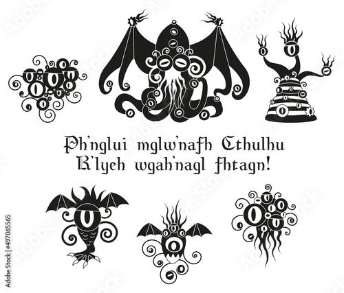 MONSTRES Lovecraft Team CTHULHU grands anciens 12