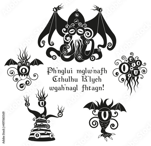 MONSTRES Lovecraft Team CTHULHU grands anciens 16