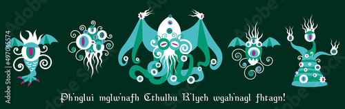 MONSTRES Lovecraft Team CTHULHU grands anciens 17