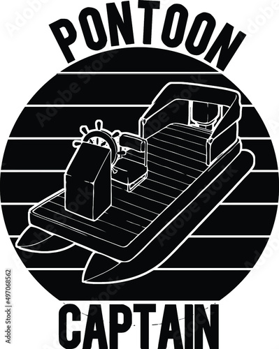pontoon captain | pontoon boat | lake boat 

