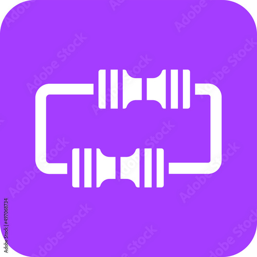 Resistance Vector Icon Design Illustration