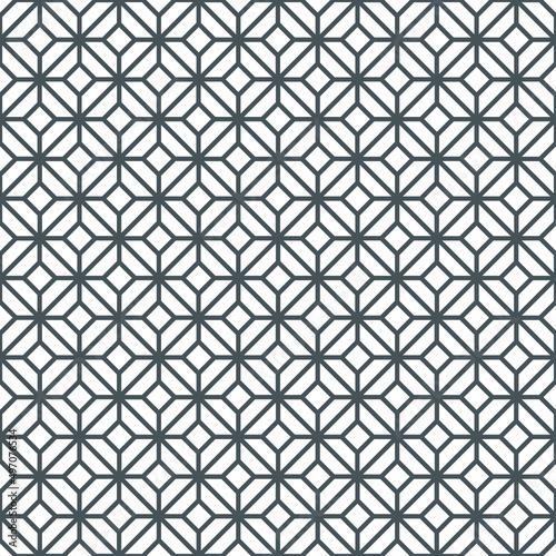 Abstract background. Grey and white geometrical pattern. Modern design. Grey maze pattern on white background. 