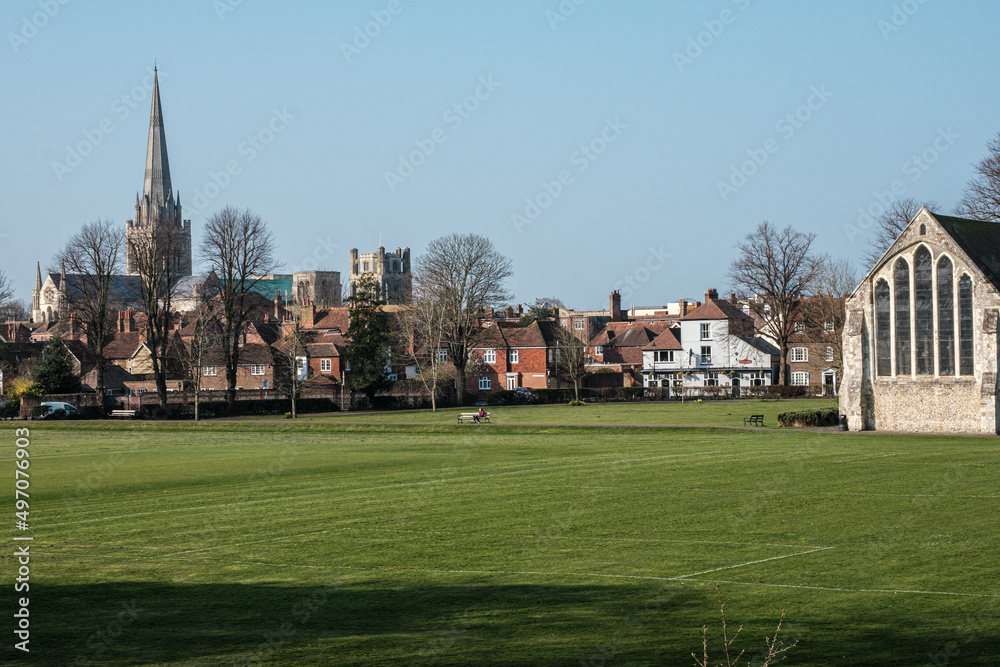 Obraz premium Priory Park, Chichester West Sussex