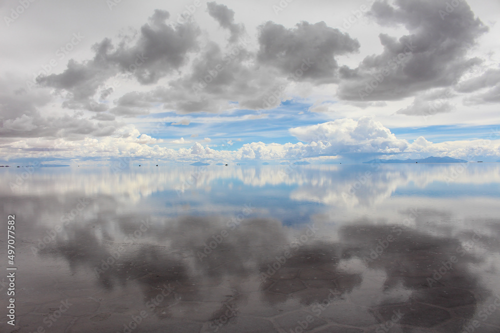 Salar de Uyuni en Bolivia