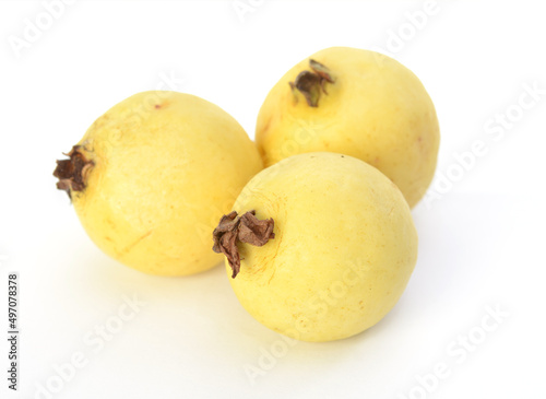 Three Guava fruit