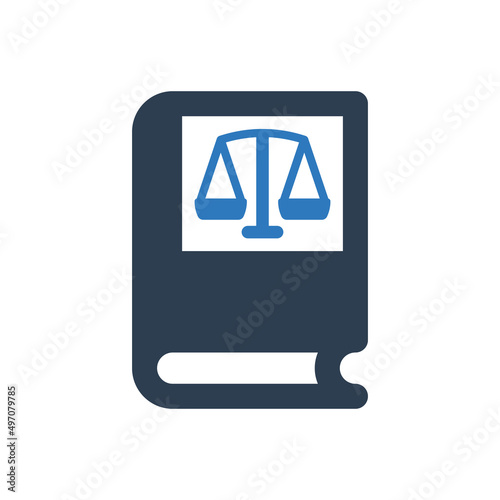 law book icon - constitution icon