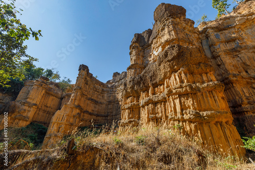 Pha Cho,Pha Chor is a cliff located in Mae Wong National Park. Chiang Mai Province, Thailand