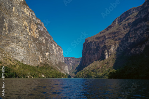 Canyon Sumidero in Chiapas  Mexico