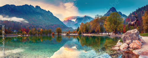 Jasna lake, Slovenia photo