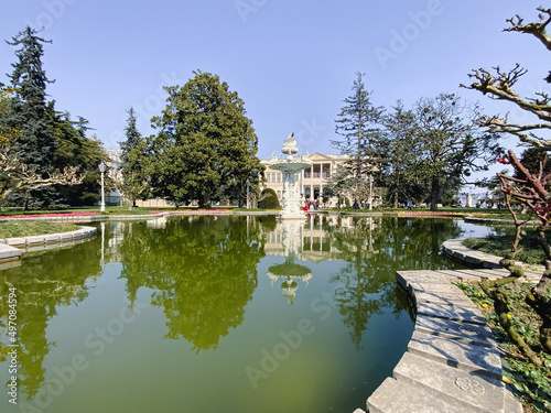 Dolmabahçe Palace of İstanbul in Turkey