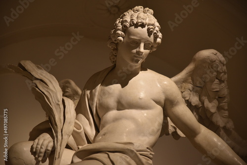 Ange baroque à Palerme. Sicile photo