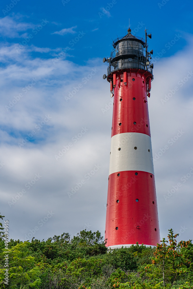 The Lighthouse near Hoernum on the island of Sylt.