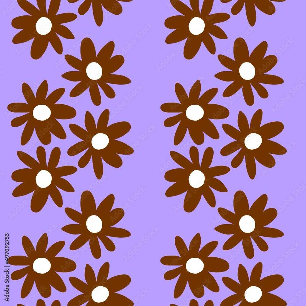 Floral seamless flower pattern for fabrics and textiles and packaging and gifts and cards and linens and kids Floral seamless flower pattern for fabrics and textiles and packaging and gifts and cards and linens and kids