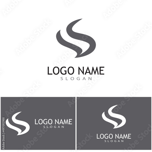 Business corporate S letter logo design vector