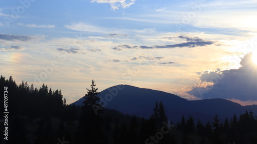 The Carphatians, a mountainous world where the forrests touch the sky