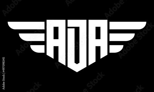 ADA geometric logo design vector template | monogram logo | abstract logo | wordmark logo | lettermark logo | business logo | brand logo | flat logo.