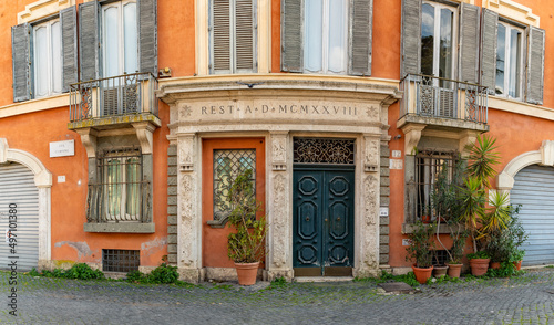 Photography Trastevere Apartment Facade