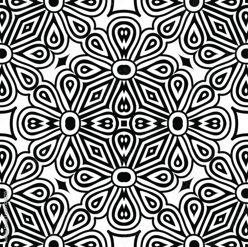 Seamless fabric texture.Decorative textile seamless pattern. Floral ornament element. Modern texture design.