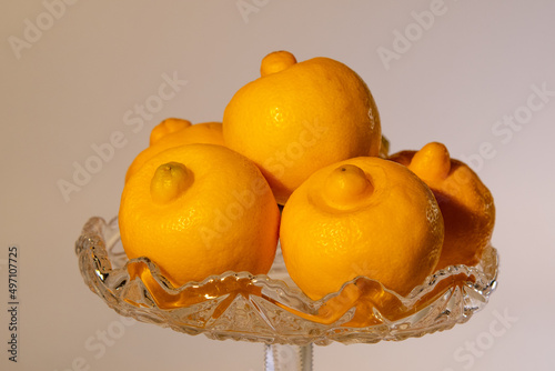Früchte der Bergamotte Zitrone Earl Grey Aroma