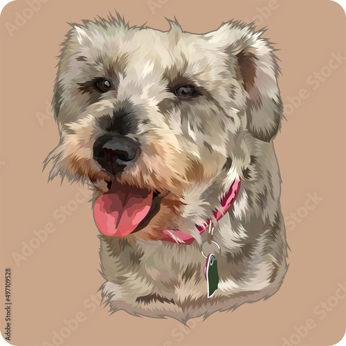 portrait of a dog