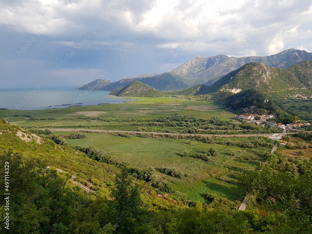 Fototapeta premium Lac de Skadar, Monténégro