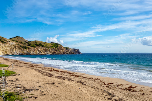 Beach Grande Anse, Terre-de-Haut, Iles des Saintes, Les Saintes, Guadeloupe, Lesser Antilles, Caribbean.