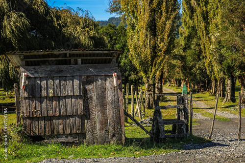 old wooden house