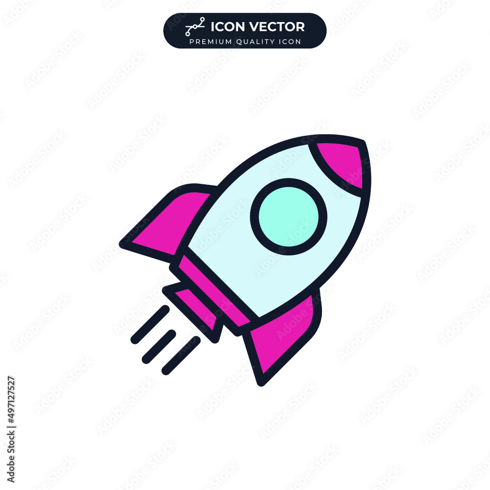 startup rocket icon symbol template for graphic and web design collection logo vector illustration startup rocket icon symbol template for graphic and web design collection logo vector illustration